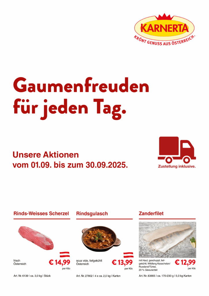 Gastro-Aktion September 2025