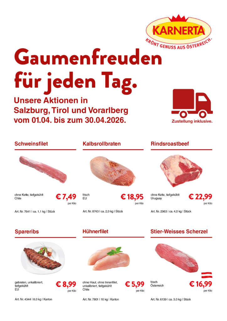 Gastro Aktion April SBG-Tirol-VBG