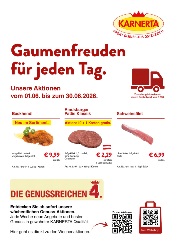 Gastro-Aktion Juni 2026