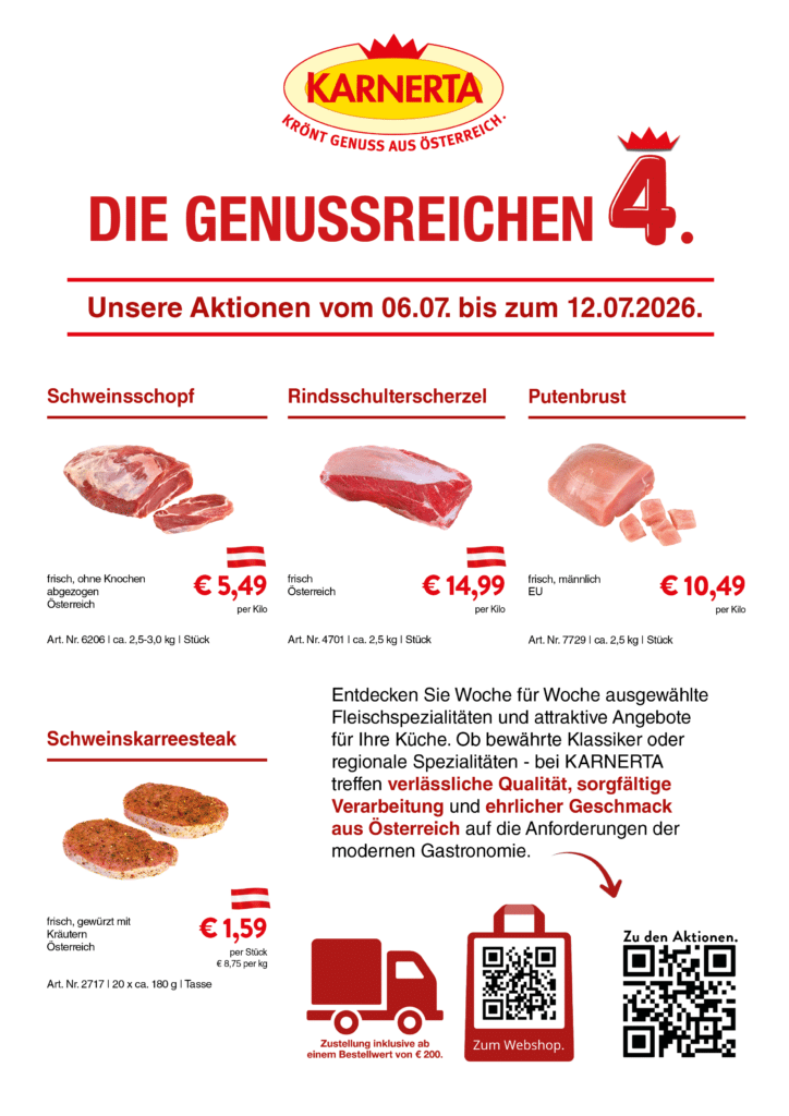 Genussreiche 4 Juli 2026
